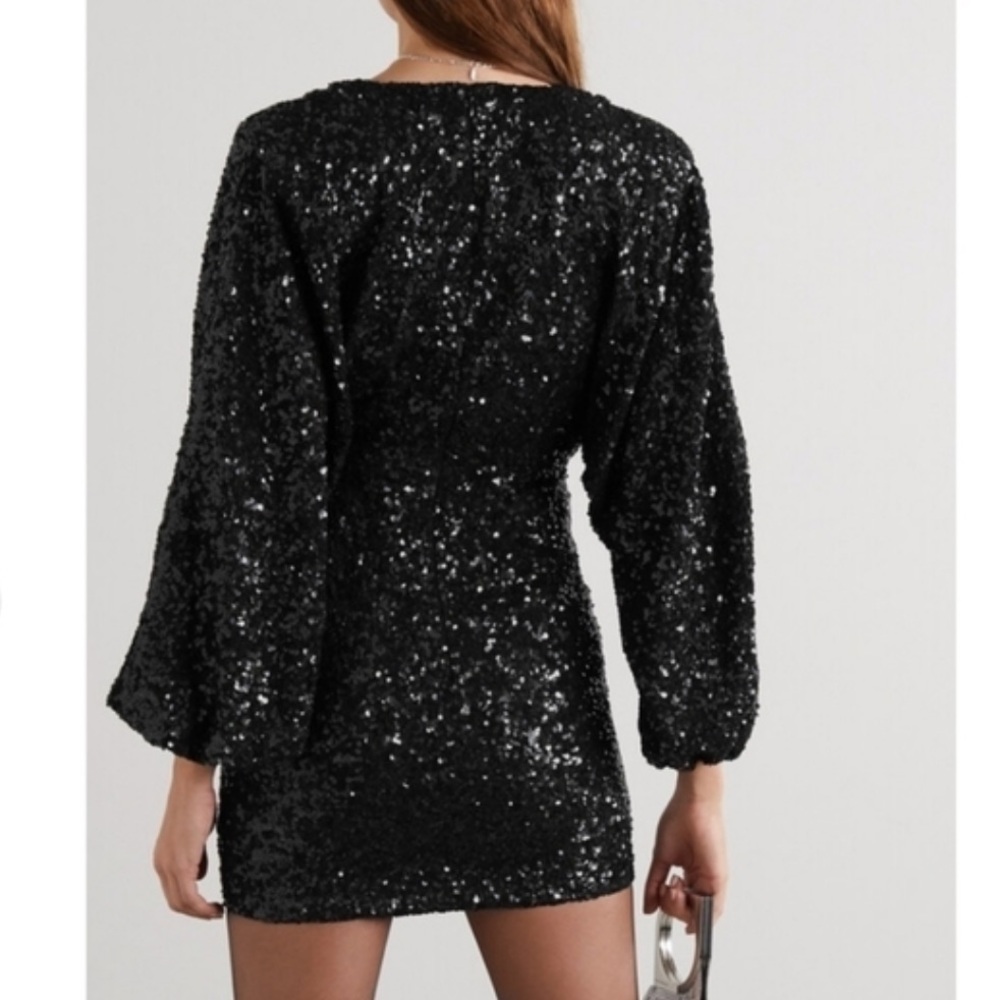 NWT Retrofete black sequin dress